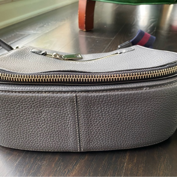 MARC JACOBS 'GOTHAM' LEATHER SADDLE BAG - Picture 11 of 12